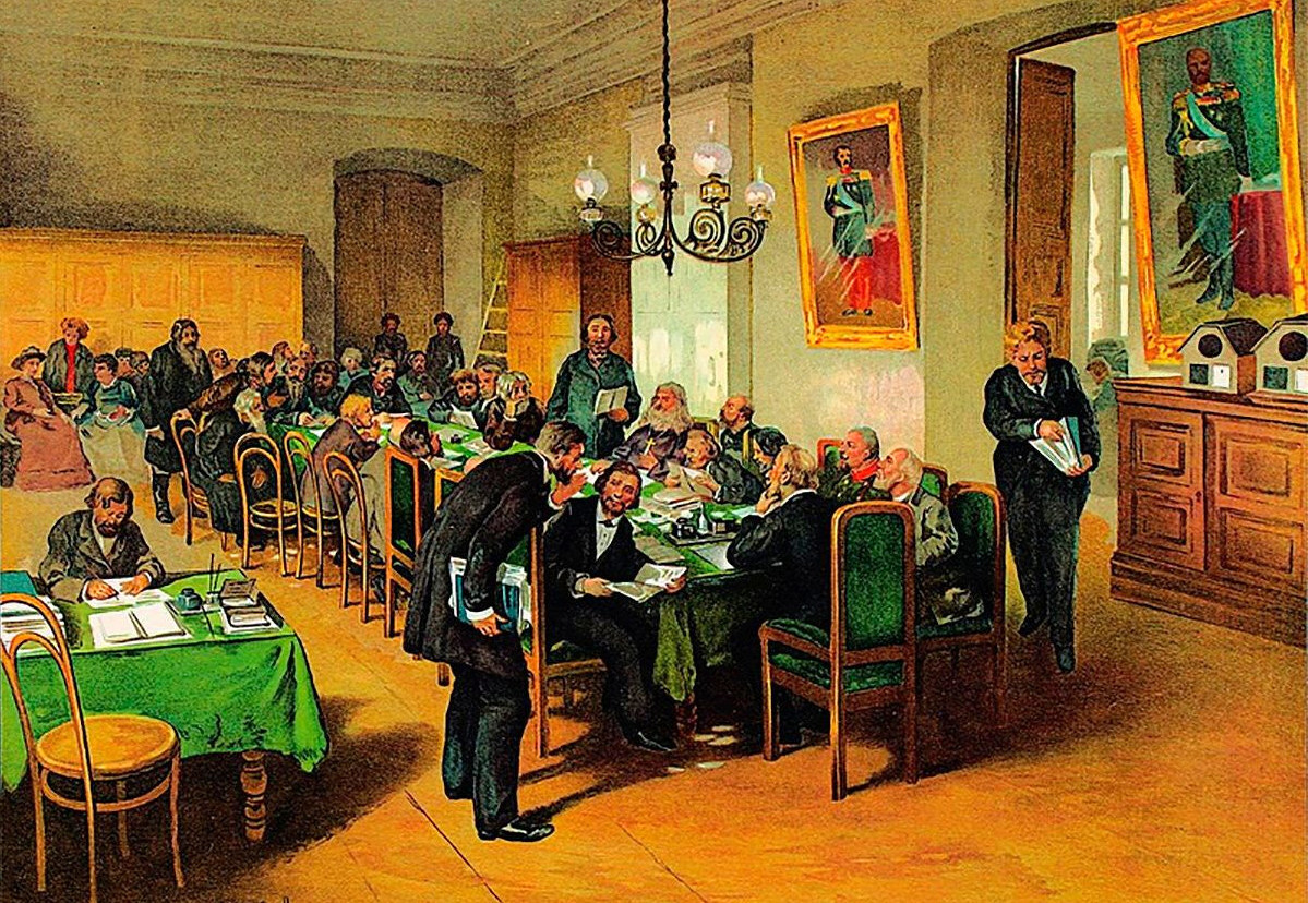 Дворянин на общественном поприще