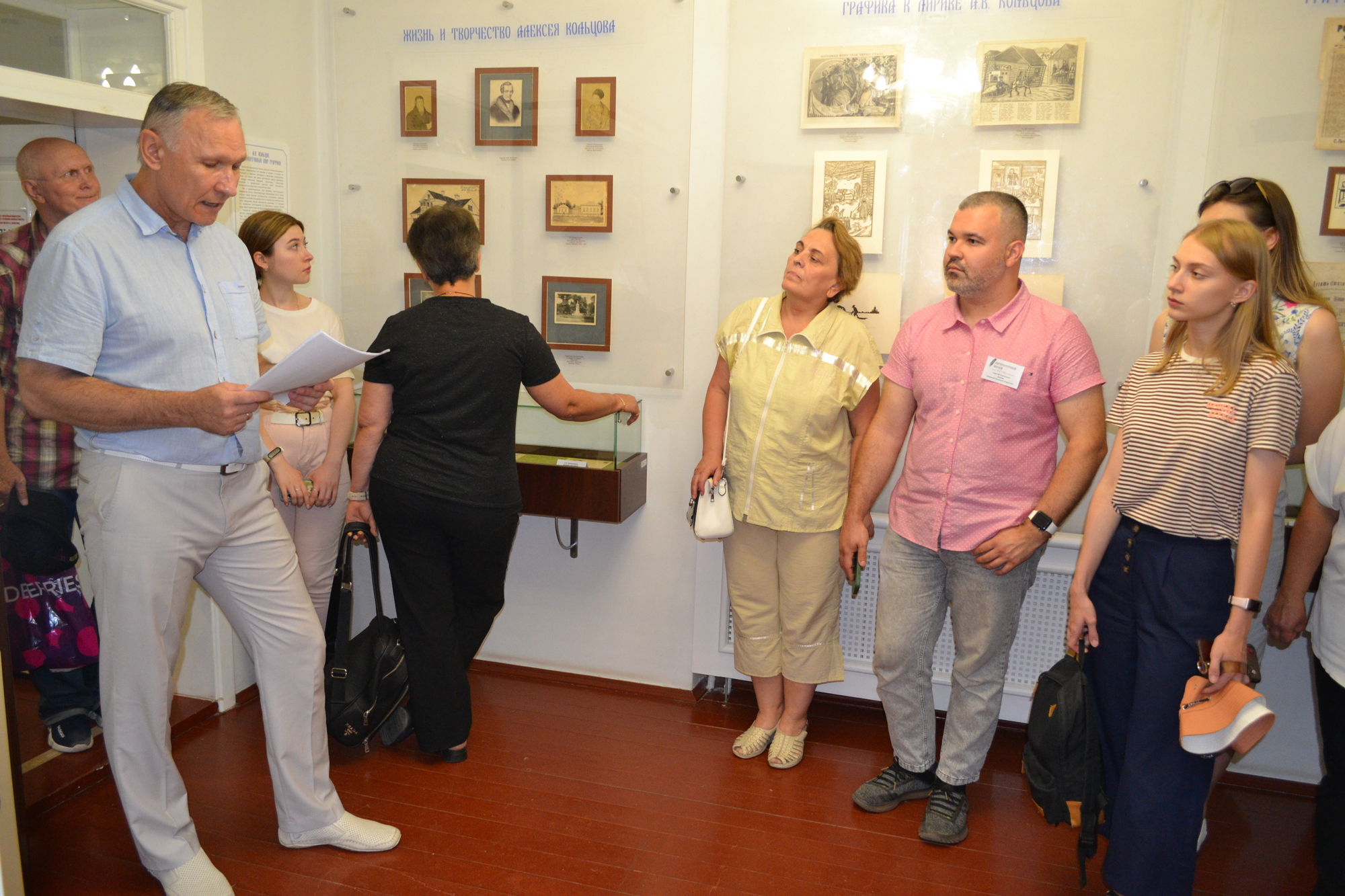 ВЫСТАВКА «А.В. КОЛЬЦОВ — КРАСНОРЕЧИВЫЙ МИР ГРАФИКИ»