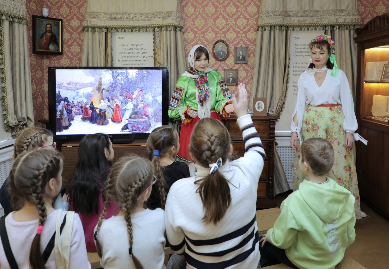 Масленица в Литературном музее