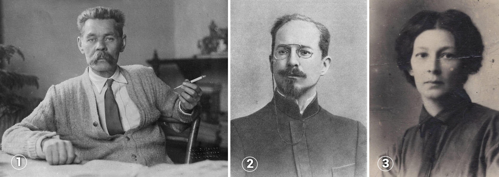 Горький Луначарский Милицына