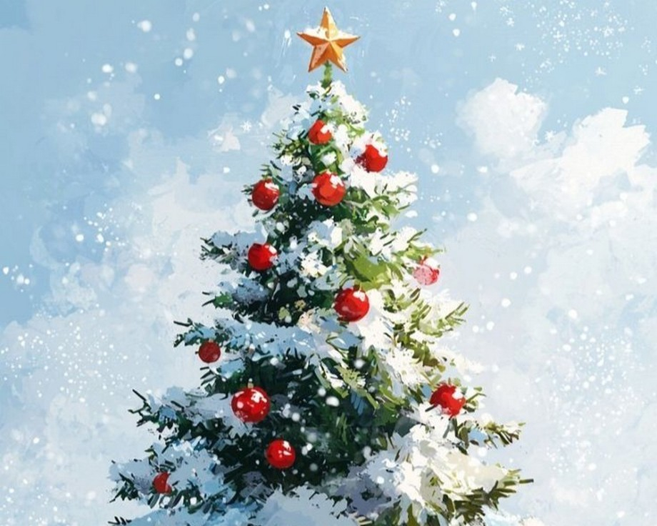 Новогодний мастер-класс «Праздничное дерево»