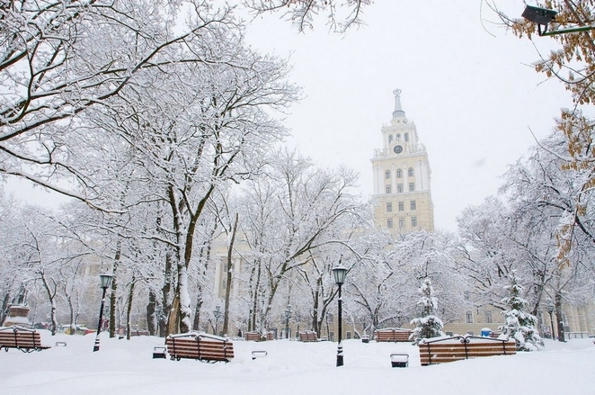 Пешеходная экскурсия «Зима в городе V»