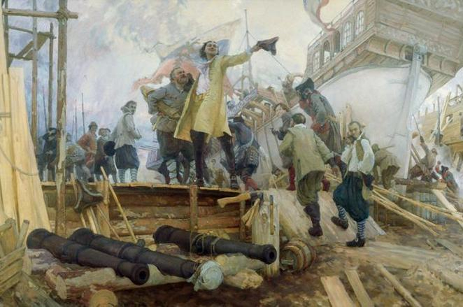 Тематическая экскурсия «Морским судам быть!»