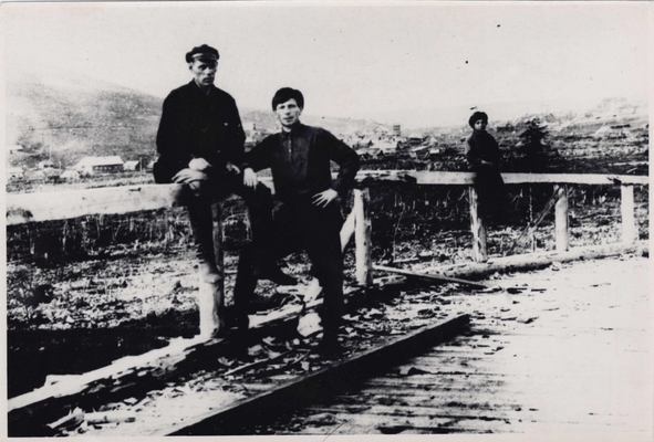 Фотография: Л. Завадовский на Алдане, 1929 г.