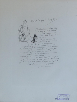 Альбом: Willette "Pauvre Pierrot"(Бедный Пьеро). Librairie Leon Vanier. Paris. Лист 37.