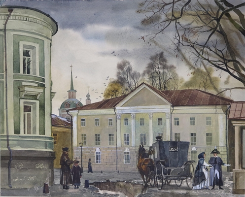 «Дом Веневитиновых в Москве». Картина