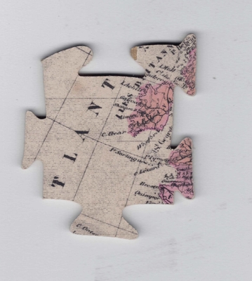 Пазл для комплекта. «Атласа-пазлов» (карты Европы)