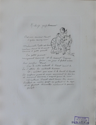 Альбом: Willette "Pauvre Pierrot"(Бедный Пьеро). Librairie Leon Vanier. Paris. Лист 22.