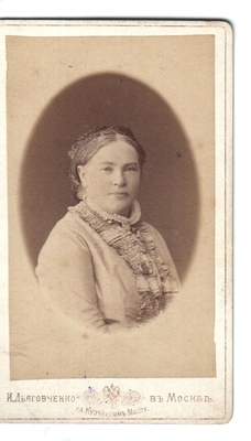 Фотография. Тимешовы. Женский портрет