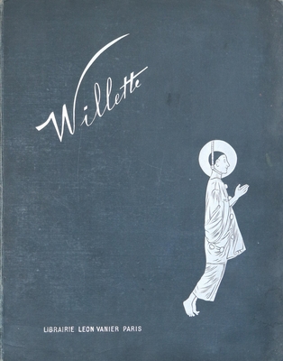 Альбом: Willette "Pauvre Pierrot"(Бедный Пьеро). Librairie Leon Vanier. Paris. Лист 1.