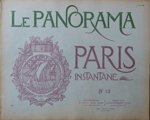 Журнал: "Le Panorama Paris" № 13 Jnstantane Flinctuat. Nee, Meritur 1898. (из комплекта из 15 журналов).
