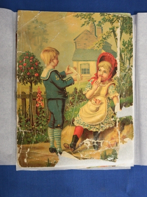 Картинка-подсказка (литография), из комплекта кубиков детских игровых