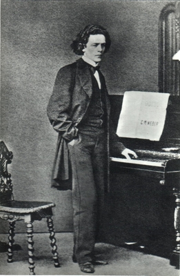 Открытка: А.Г. Рубинштейн. 1860-е  годы.