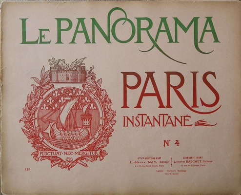 Журнал: "Le Panorama Paris" № 4 Jnstantane Flinctuat. Nee, Meritur 1898. (из комплекта из 15 журналов).
