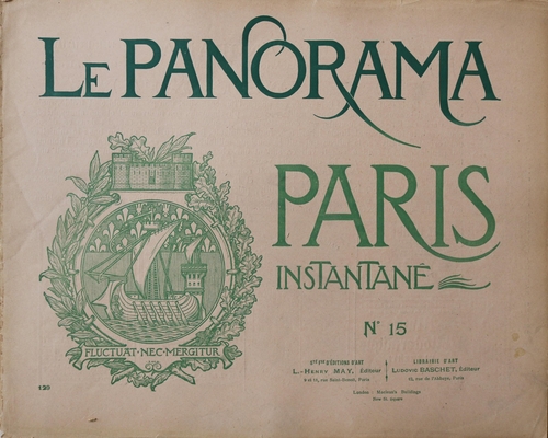 Журнал: "Le Panorama Paris" № 15 Jnstantane Flinctuat. Nee, Meritur 1898. (из комплекта из 15 журналов).
