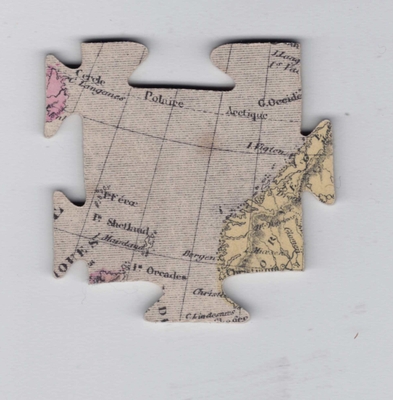 Пазл для комплекта. «Атласа-пазлов» (карты Европы)