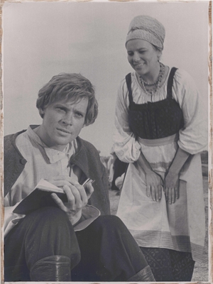 Фотография - момент съемки фильма "Песня о Кольцове".