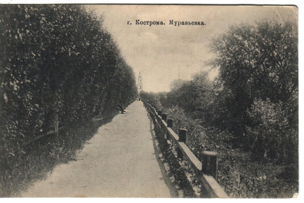 Открытка: г. Кострома. Муравьевка.