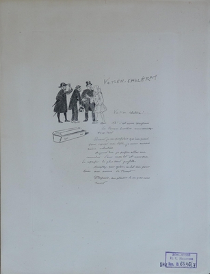 Альбом: Willette "Pauvre Pierrot"(Бедный Пьеро). Librairie Leon Vanier. Paris. Лист 7.