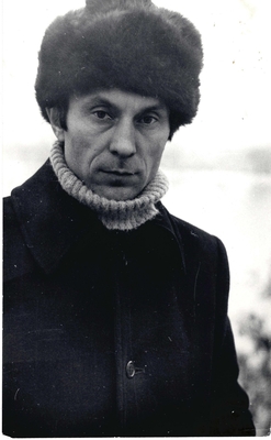 Фотография черно-белая: Будаков В.В. 1977 г., поясной.