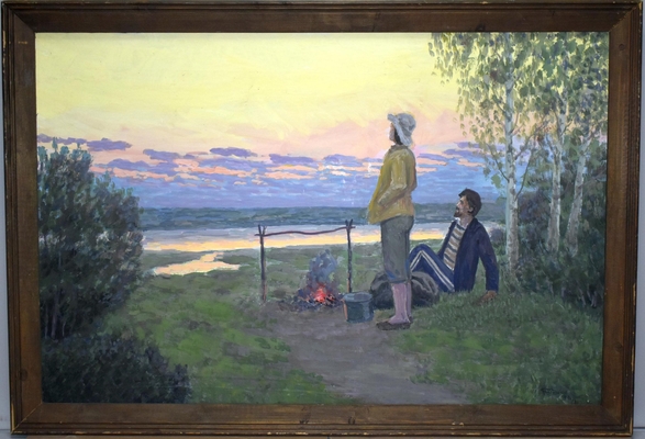 Картина. Гончаров Г.А. Рассвет.