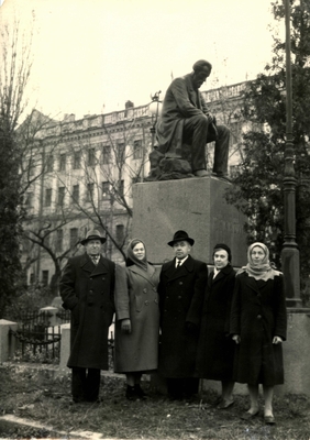 Фотография внучатых племянников И.С. Никитина.