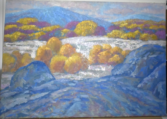 Картина. Ходюк Н.А. Осень в горах.