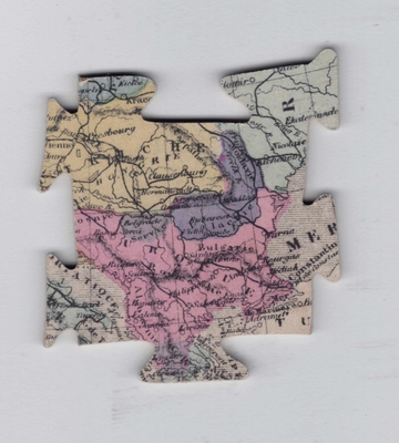 Пазл для комплекта. «Атласа-пазлов» (карты Европы)