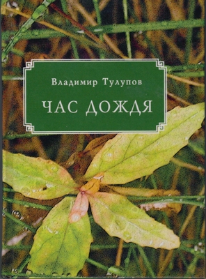 Книга. «Час дождя. Стихотворения разных лет»
