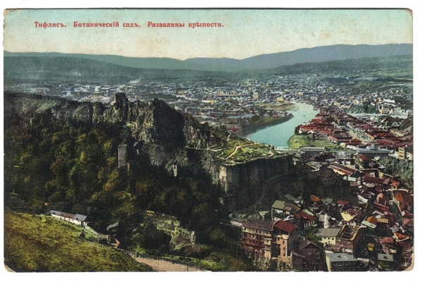 Открытка: Тифлис. Ботанический сад.