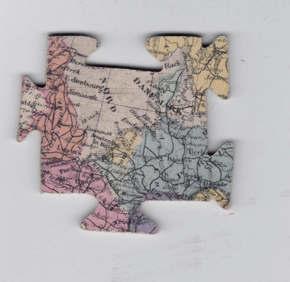 Пазл для комплекта. «Атласа-пазлов» (карты Европы)