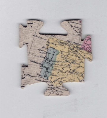 Пазл для комплекта. «Атласа-пазлов» (карты Европы)