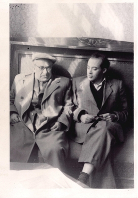 Фотография. Кораблинов В.А., Анчиполовский З.Я., книгоиздательство