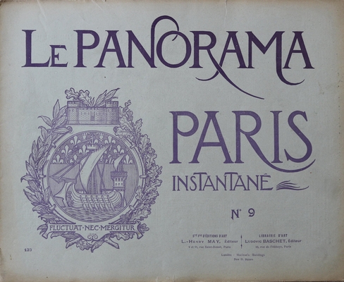 Журнал: "Le Panorama Paris" № 9 Jnstantane Flinctuat. Nee, Meritur 1898. (из комплекта из 15 журналов).
