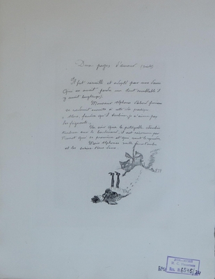 Альбом: Willette "Pauvre Pierrot"(Бедный Пьеро). Librairie Leon Vanier. Paris. Лист 34.