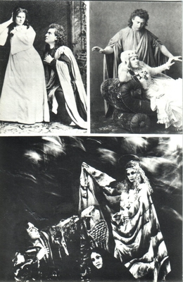 Открытка: Сцены из оперы А.Г. Рубинштейна «Демон».