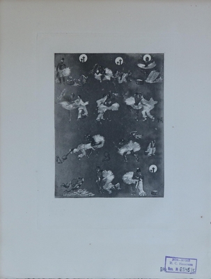 Альбом: Willette "Pauvre Pierrot"(Бедный Пьеро). Librairie Leon Vanier. Paris. Лист 5.