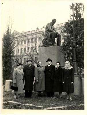 Фотография внучатых племянников И.С. Никитина.