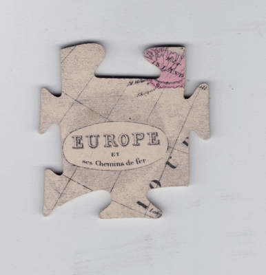 Пазл для комплекта. «Атласа-пазлов» (карты Европы)